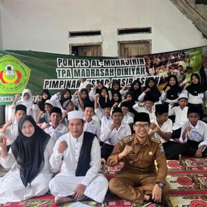 Kades Sindangheula Kunjungi Madrasah Diniyah Al-Muhajirin, Dorong Penguatan Pendidikan Agama