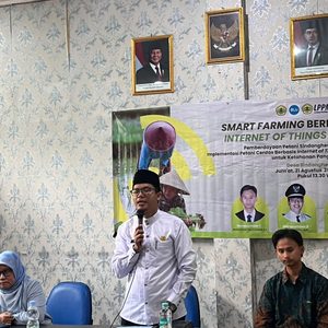 Pemdes Sindangheula Dukung Petani Kenali Smart Farming Berbasis IoT