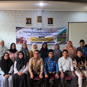 FH Untirta Gelar Pengabdian Masyarakat, Berikan Penyuluhan Hak Kekayaan Intelektual di Desa Sindangheula